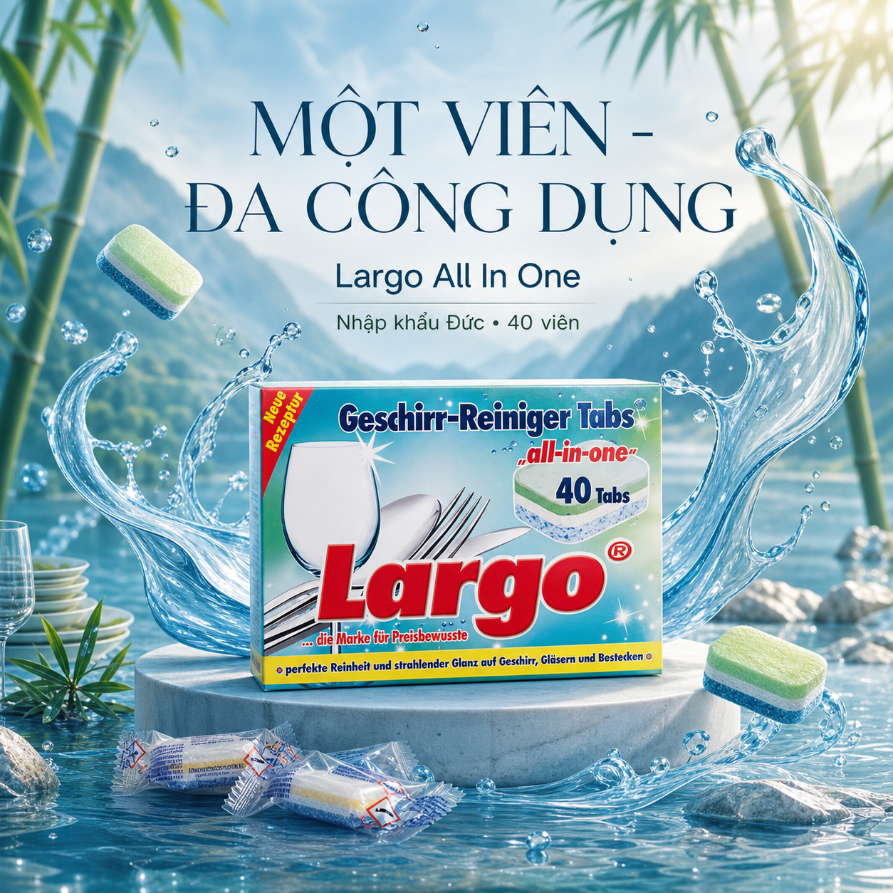 Viên rửa Largo All In One — ảnh 1