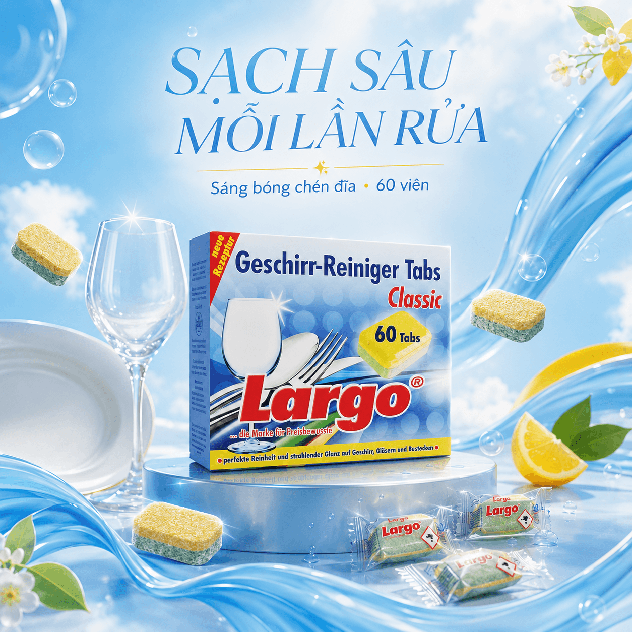 Viên rửa Largo Classic — ảnh 1